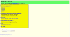 Desktop Screenshot of norbertmoch.de